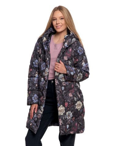 Odzież wierzchnia - Kurtka damska płaszcz pikowana luźna WZÓR - produkt 9