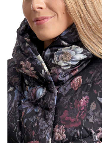 Odzież wierzchnia - Kurtka damska płaszcz pikowana luźna WZÓR - produkt 5