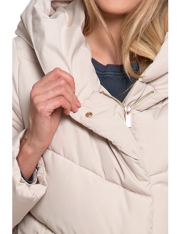 Kurtka damska płaszcz pikowana luźna  - produkt 2