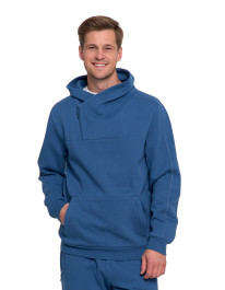 Bluza męska dresowa ocieplana z wysoką stójką  - produkt 2