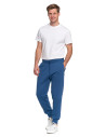 Spodnie dresowe męskie joggery ocieplane z kieszeniami JEANS