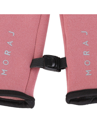 Rękawiczki damskie - Rękawiczki damskie sportowe z ociepleniem i funkcją dotykową RÓŻOWY - produkt 3