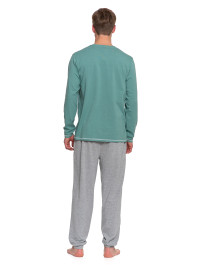 Męska piżama bawełniana z długim rękawem  - produkt 2