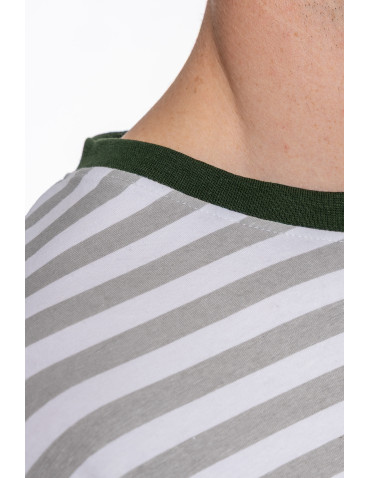 Długi rękaw - Piżama męska z długim rękawem i spodniami bawełniana SZARY - produkt 4