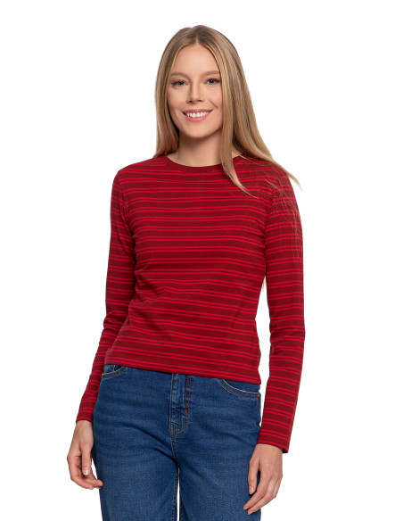 Damska koszulka z długim...