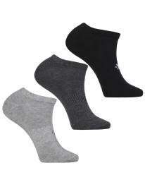 Męskie skarpetki stopki klasyczne ze ściągaczem 3-pak