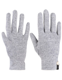 Rękawiczki damskie wełniane z eleganckim wykończeniem