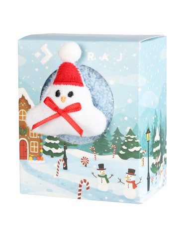 Damskie skarpety świąteczne z bałwankiem 3D