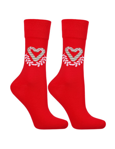 Długie - Damskie skarpetki świąteczne wzory w pudełku 2-pak WIELOKOLOROWY - produkt 7