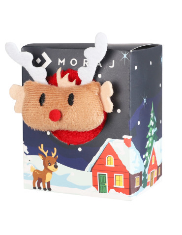 Damskie skarpety świąteczne z reniferem 3D