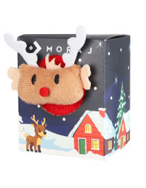 Damskie skarpety świąteczne z reniferem 3D