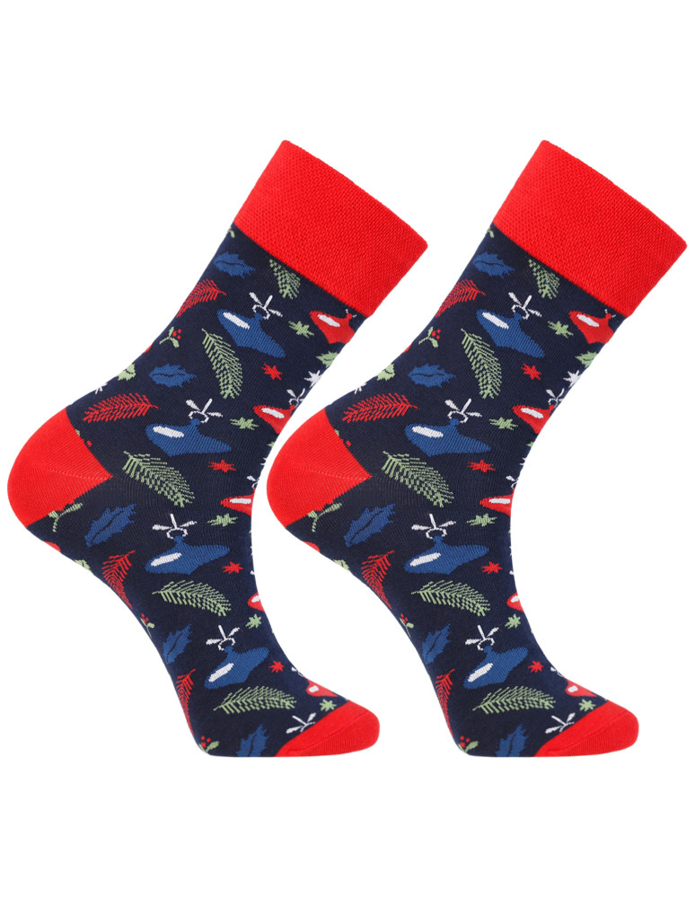 Długie - Skarpety świąteczne wzory w ozdobnej puszce WIELOKOLOROWY  - produkt moraj.pl 3