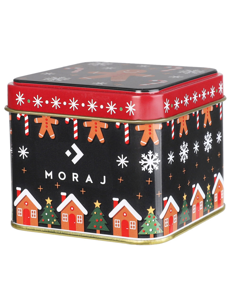 Długie - Skarpetki w świąteczne wzory pierników w ozdobnej puszce WIELOKOLOROWY  - produkt moraj.pl 2