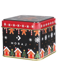 Skarpetki w świąteczne wzory pierników w ozdobnej puszce - produkt 2