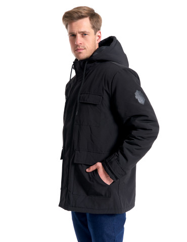 Odzież wierzchnia - Kurtka zimowa męska z kieszeniami cargo WZÓR 1 - produkt 13