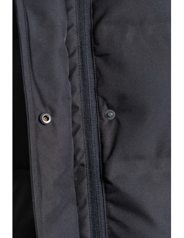 Odzież wierzchnia - Męska kurtka puchowa boxy z kapturem CZARNY - produkt 6