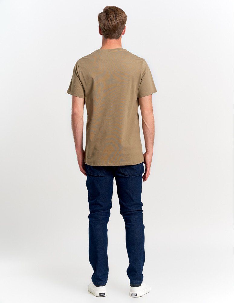 Koszulki, topy, koszule - Koszulka męska bawełniana z krótkim rękawem MOKKA - produkt moraj.pl 12