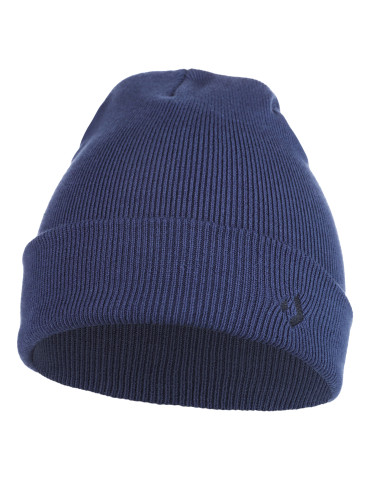 Czapki - Czapka męska klasyczna z wiskozy GRANATOWY - produkt 1