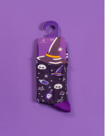 Skarpety męskie długie z motywem halloweenowym  - produkt 2