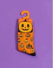 Skarpety męskie długie z motywem halloweenowym  - produkt 2