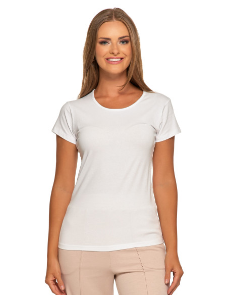 T-shirt damski bawełniany z...