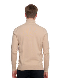 Sweter męski golf bawełniany