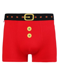 Majtki bokserki męskie w świąteczny wzór