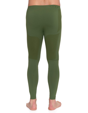 Bielizna termoaktywna - Męska bielizna termoaktywna legginsy ZIELONY - produkt 12