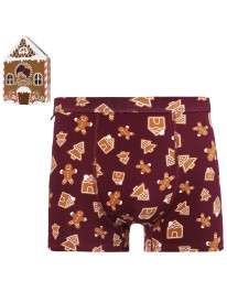 Męskie bokserki świąteczne pierniki w opakowaniu - produkt 2