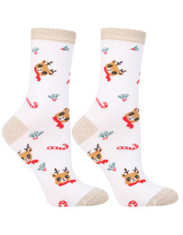 Świąteczne skarpety damskie długie 3-pak - produkt 2