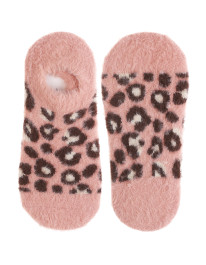 Ciepłe skarpety niskie stopki damskie w panterkę 3-pak - produkt 2