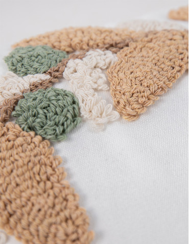 Poszewki - Poszewki dekoracyjne ze wzorem 3D 3-pak BIAŁY - produkt 9