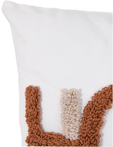 Poszewki - Poszewki dekoracyjne ze wzorem 3D 3-pak BIAŁY - produkt 12