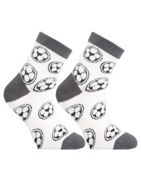 Skarpetki chłopięce za kostkę w piłki 6-pak  - produkt 2