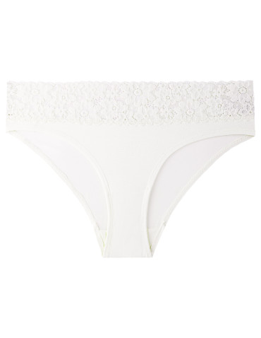 Figi - Majtki damskie figi bikini z wiskozy z koronka 6-pak WIELOKOLOROWY - produkt 3
