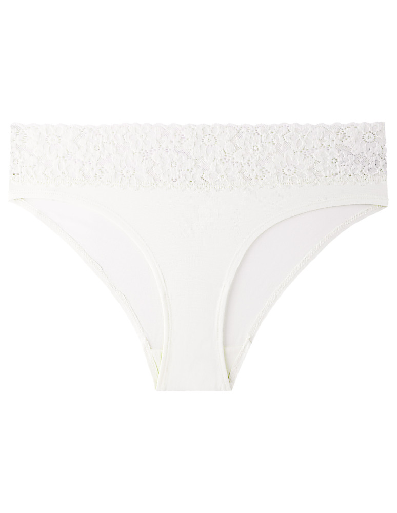 Figi - Majtki damskie figi bikini z wiskozy z koronka 6-pak WIELOKOLOROWY - produkt moraj.pl 3