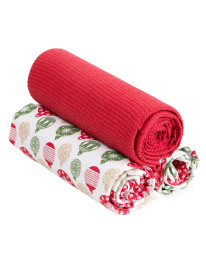 Zestaw ręczników kuchennych w opakowaniu prezentowym 3-pak  - produkt 2