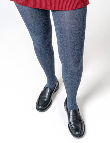 Rajstopy - Rajstopy damskie 50 DEN Rihanna GRANATOWY - produkt 3