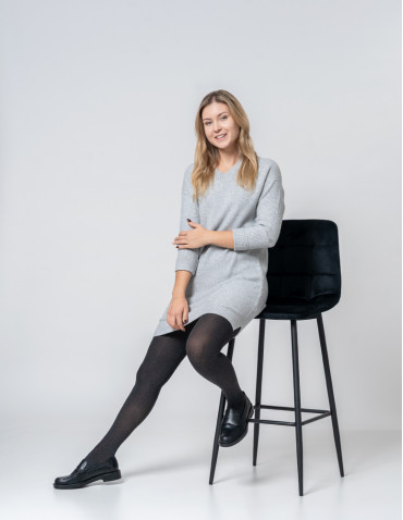 Rajstopy - Rajstopy damskie 50 DEN Rihanna CZARNY - produkt 6