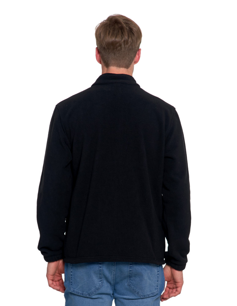 Odzież wierzchnia - Męska kurtka wodoodporna z odpinanym polarem i kapturem 3w1 CZARNY - produkt moraj.pl 11