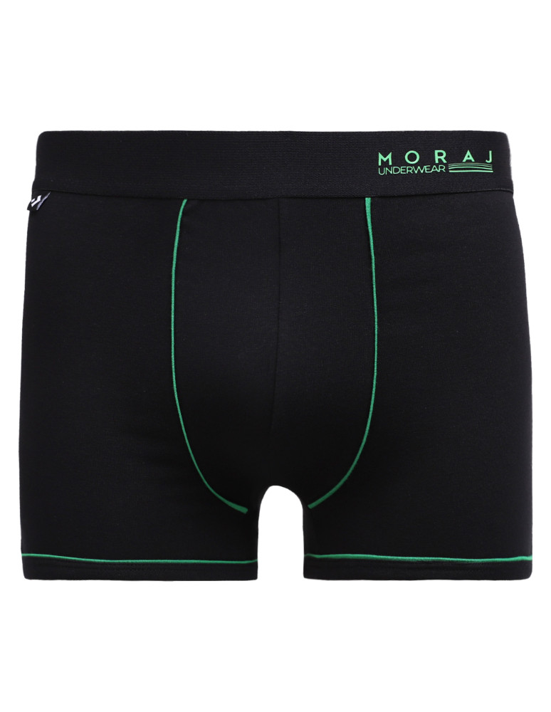 Bokserki dopasowane - Bokserki męskie bawełniane klasyczne z elastycznym pasem 6-pak WIELOKOLOROWY  - produkt moraj.pl 2