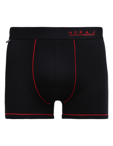 Bokserki dopasowane - Bokserki męskie bawełniane klasyczne z elastycznym pasem 6-pak WIELOKOLOROWY - produkt 3