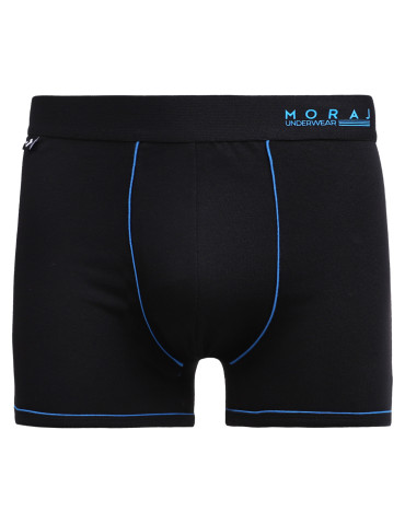 Bokserki dopasowane - Bokserki męskie bawełniane klasyczne z elastycznym pasem 6-pak WIELOKOLOROWY - produkt 4