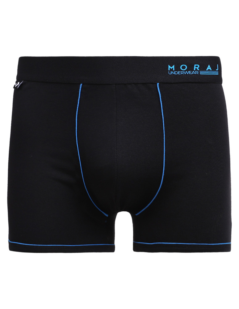 Bokserki dopasowane - Bokserki męskie bawełniane klasyczne z elastycznym pasem 6-pak WIELOKOLOROWY  - produkt moraj.pl 4