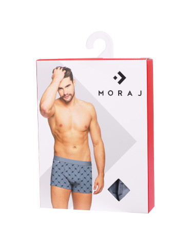 Bokserki dopasowane - Bokserki męskie majtki bawełniane z nadrukiem 6-pak WIELOKOLOROWY - produkt 5