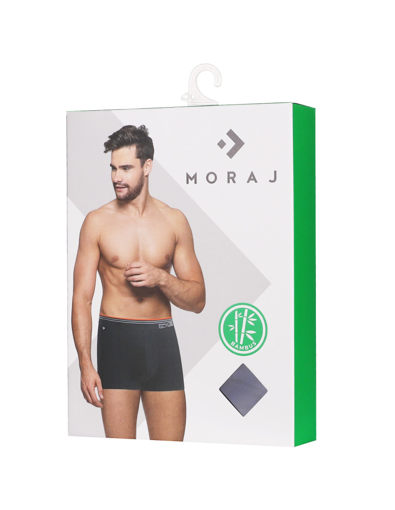 Bokserki dopasowane - Męskie bokserki z wiskozy bambusowej dopasowane 6-pak WIELOKOLOROWY  - produkt moraj.pl 4