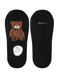 Skarpety damskie stopki niskie z pluszowym misiem 3-pak - produkt 2