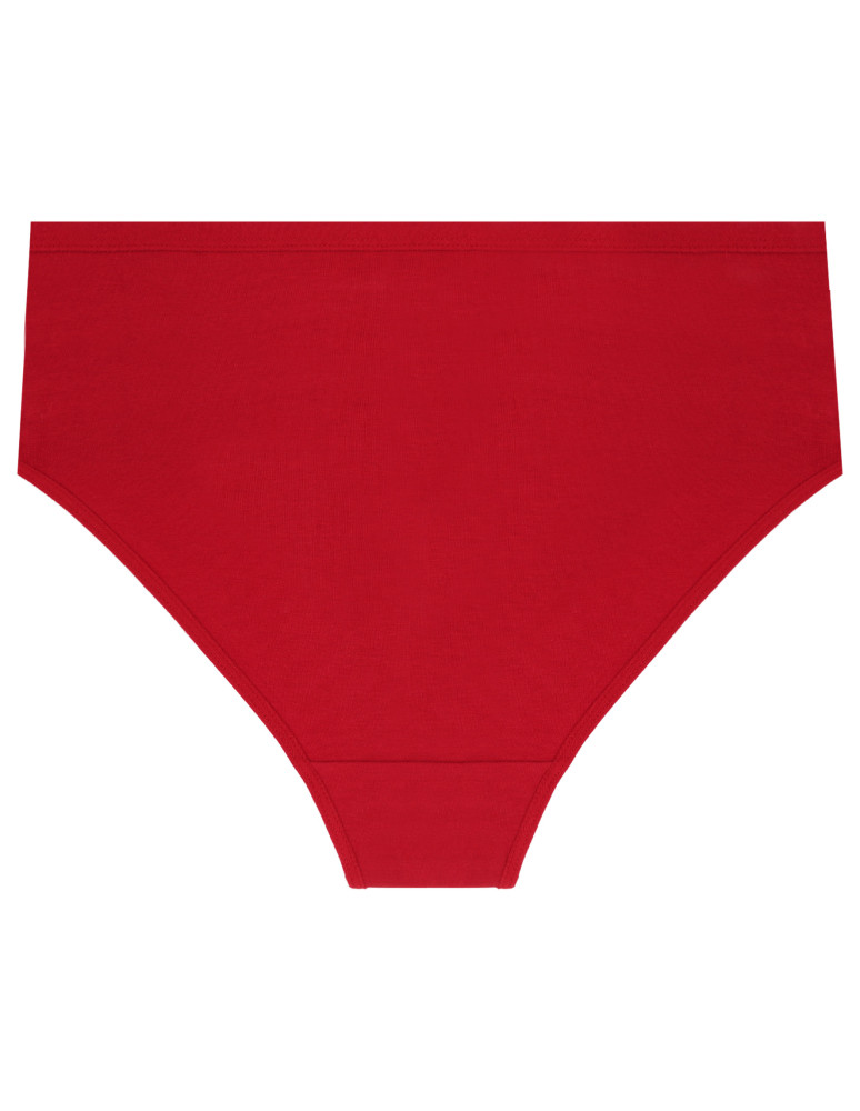 Figi - Majtki damskie figi z wysokim stanem bikini bawełniane 4-pak WIELOKOLOROWY - produkt moraj.pl 2