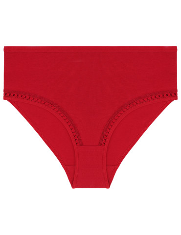 Figi - Majtki damskie figi z wysokim stanem bikini bawełniane 4-pak WIELOKOLOROWY - produkt 3