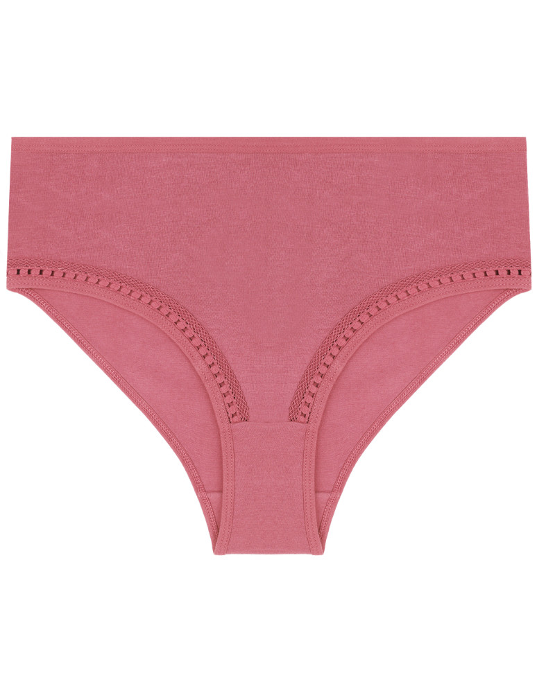 Figi - Majtki damskie figi z wysokim stanem bikini bawełniane 4-pak WIELOKOLOROWY - produkt moraj.pl 4